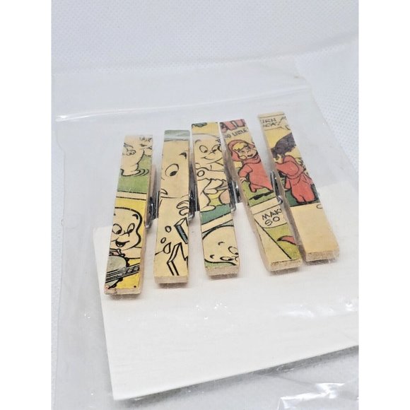 Rare Casper The Friendly Ghost Cartoon Graphic Collectible Cloth Pin - Picture 6 of 11